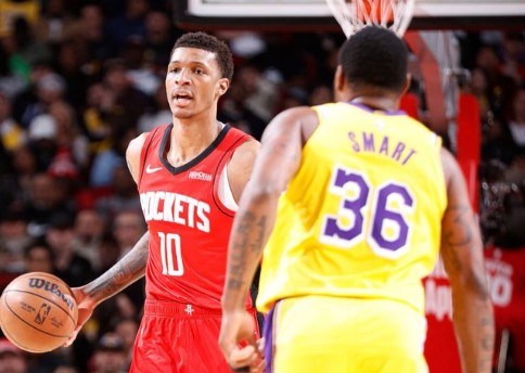 火箭新星贾巴里-史密斯半场13分力压杜兰特东契